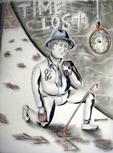 Image showing an art piece called Time Lost by David Mielcarek on 20131220