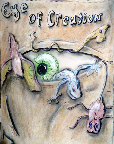 Image showing an art piece called Eye Of Creation by David Mielcarek on 20140327