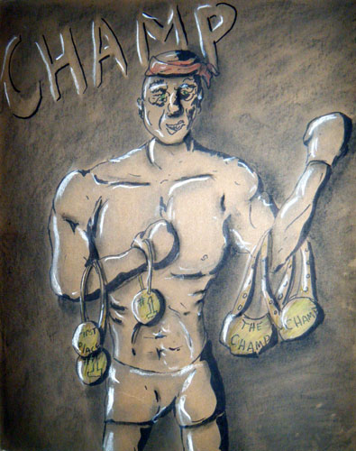 Image showing an art piece called Champ by David Mielcarek on 20140512