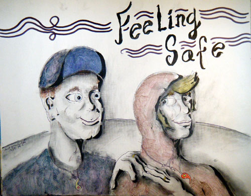 Image showing an art piece called Feeling Safe by David Mielcarek on 20140905