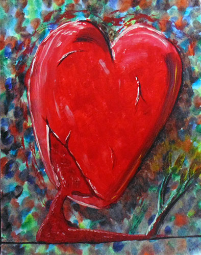 Image showing an art piece called Made With Heart by David Mielcarek on 20190801
