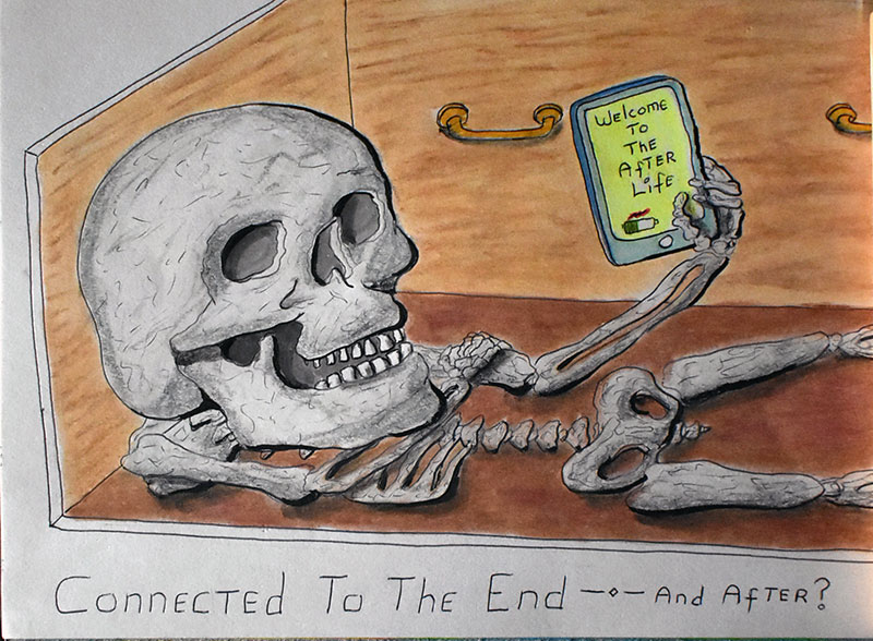 Image showing an art piece called Connected To The End by David Mielcarek on 20240522