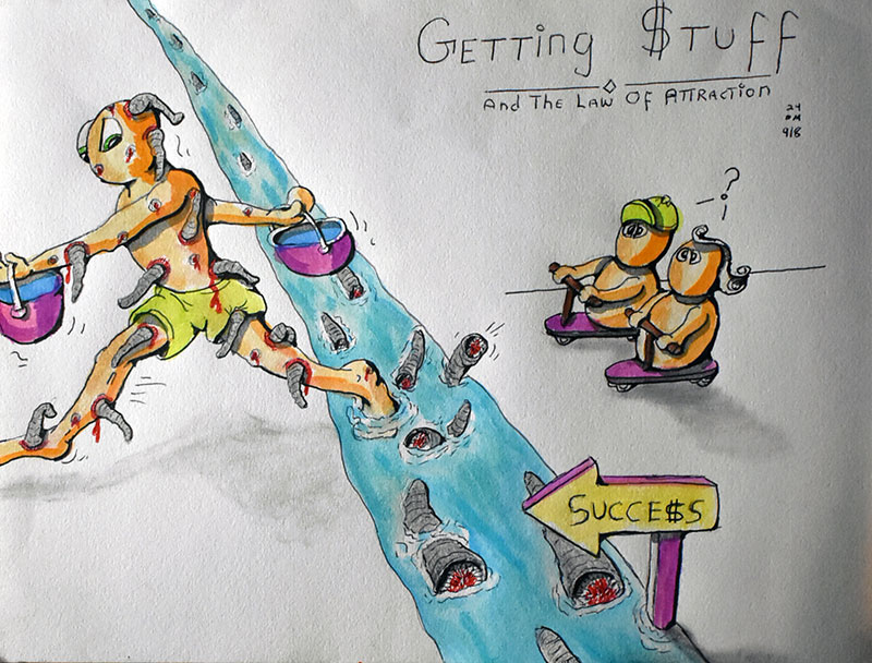 Image showing an art piece called Getting $tuff by David Mielcarek on 20240908