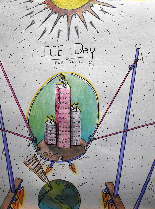 Image showing an art piece called nICE DAY by David Mielcarek on 20240914