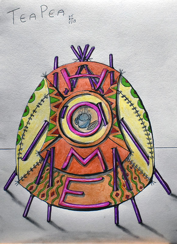 Image showing an art piece called TeaPea by David Mielcarek on 20250513