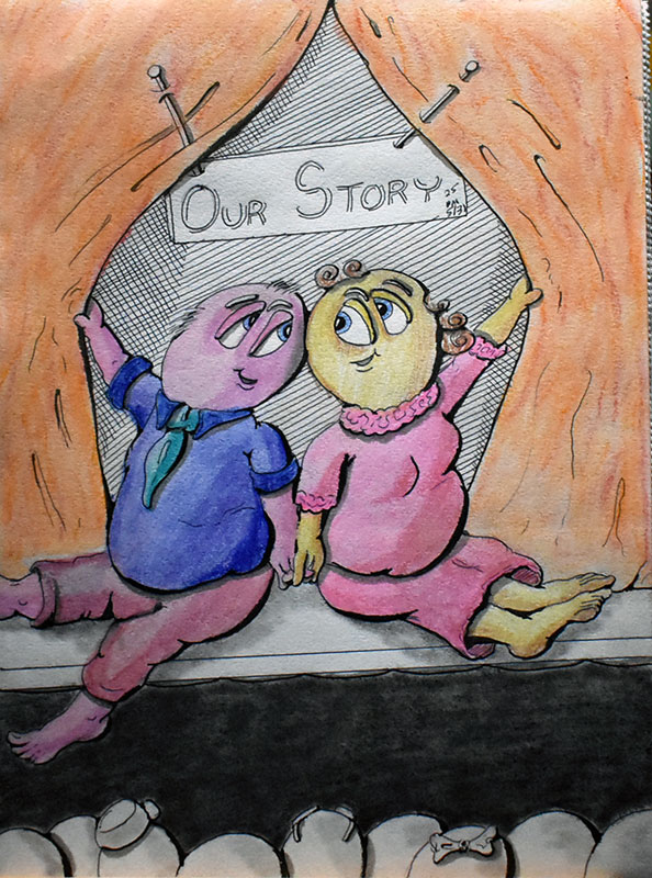 Image showing an art piece called Our Story by David Mielcarek on 20250531
