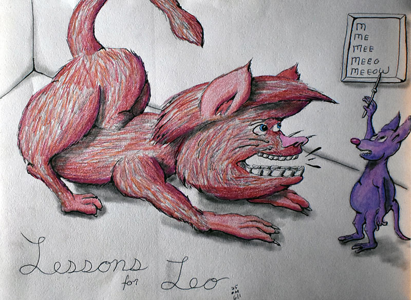 Image showing an art piece called Lessons for Leo by David Mielcarek on 20250601