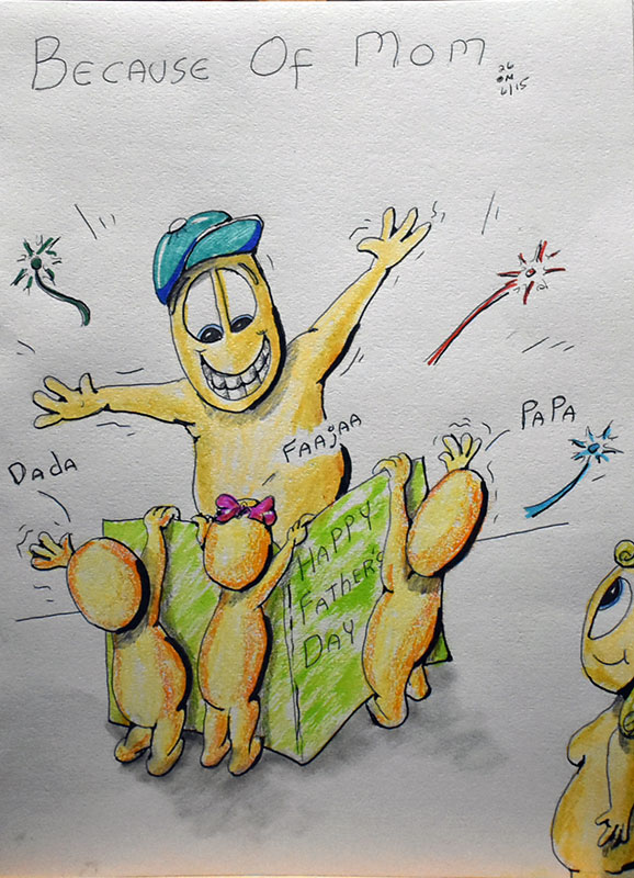 Image showing an art piece called Because Of Mom by David Mielcarek on 20250615