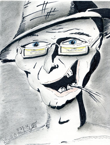 Image showing an art piece called Farmer John Says Hi by David Mielcarek on 20120823
