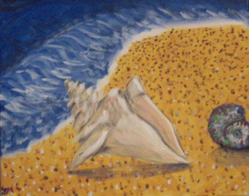 Image showing an art piece called The Beach by David Mielcarek on 20080000