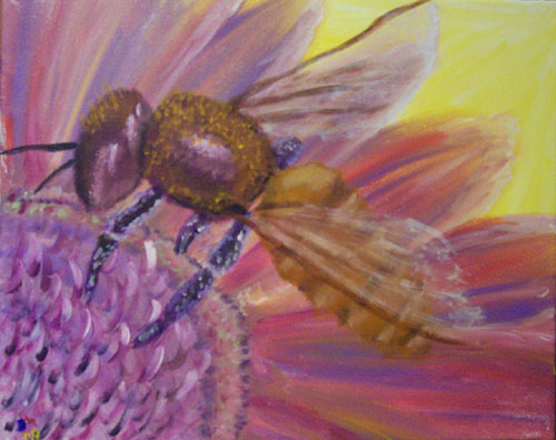 Image showing an art piece called A Bee by David Mielcarek on 20080000