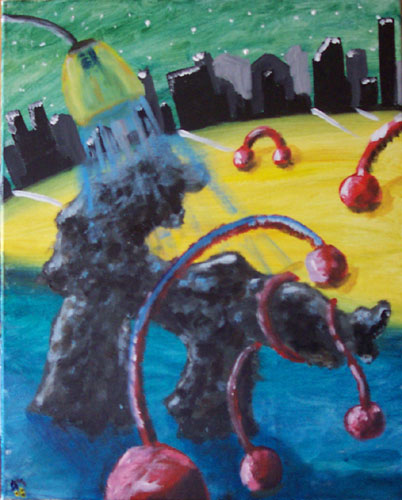 Image showing an art piece called Playful Landscape by David Mielcarek on 20080000