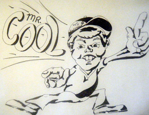 Image showing an art piece called Mr. Cool by David Mielcarek on 20050810