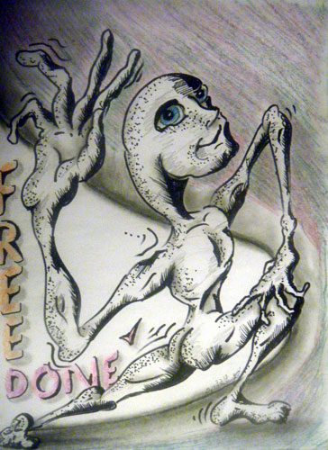 Image showing an art piece called Freedone by David Mielcarek on 20130702