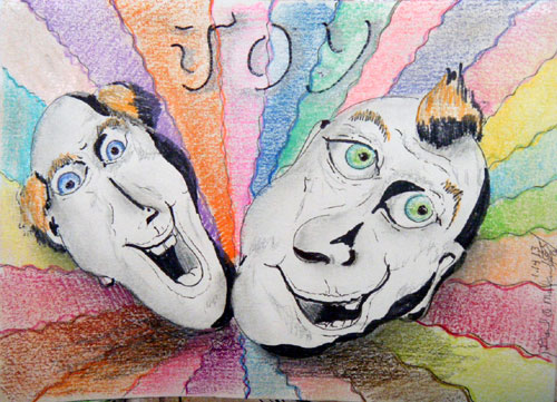 Image showing an art piece called Joy by David Mielcarek on 20130114