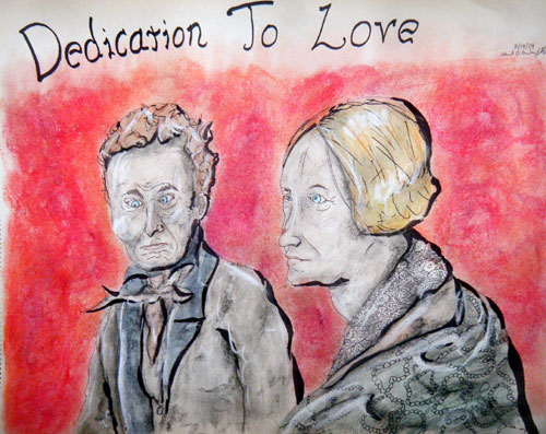 Image showing an art piece called Dedication To Love by David Mielcarek on 20140317