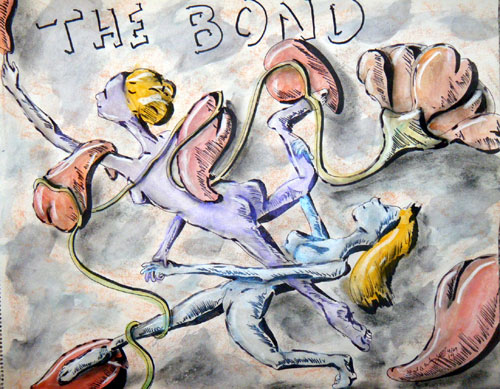 Image showing an art piece called The Bond by David Mielcarek on 20140429