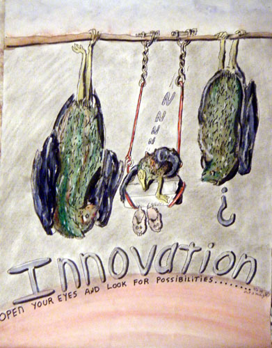 Image showing an art piece called Innovation by David Mielcarek on 20140702