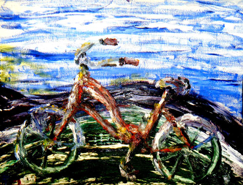Image showing an art piece called A Bike by David Mielcarek on 20140921