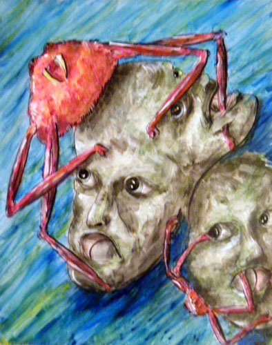 Image showing an art piece called Crabby People by David Mielcarek on 201411