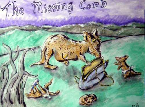 Image showing an art piece called The Missing Comb by David Mielcarek on 20150709