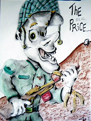 Image showing an art piece called The Price by David Mielcarek on 20150815