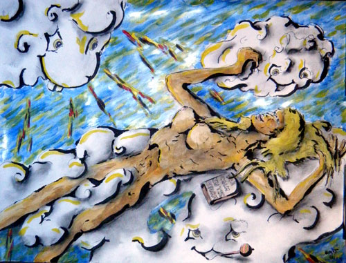 Image showing an art piece called The Calm In The Storm by David Mielcarek on 20151119
