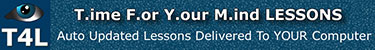 Lessons Auto Updated To YOUR Computer